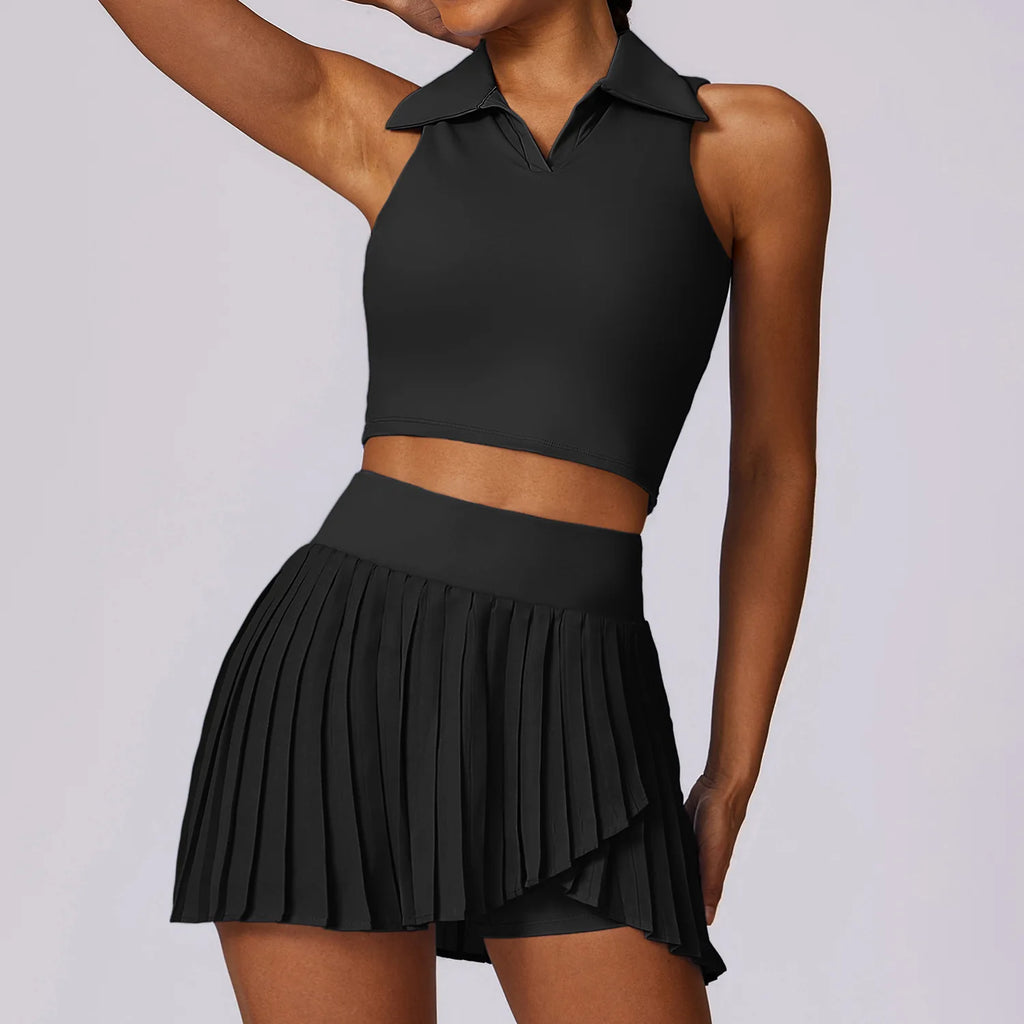 Court Charm Two-Piece Tennis Set
