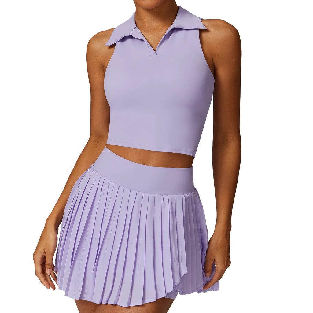 Court Charm Two-Piece Tennis Set