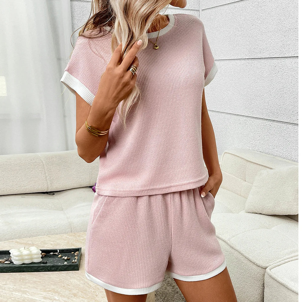 Serenity Ribbed Lounge Set