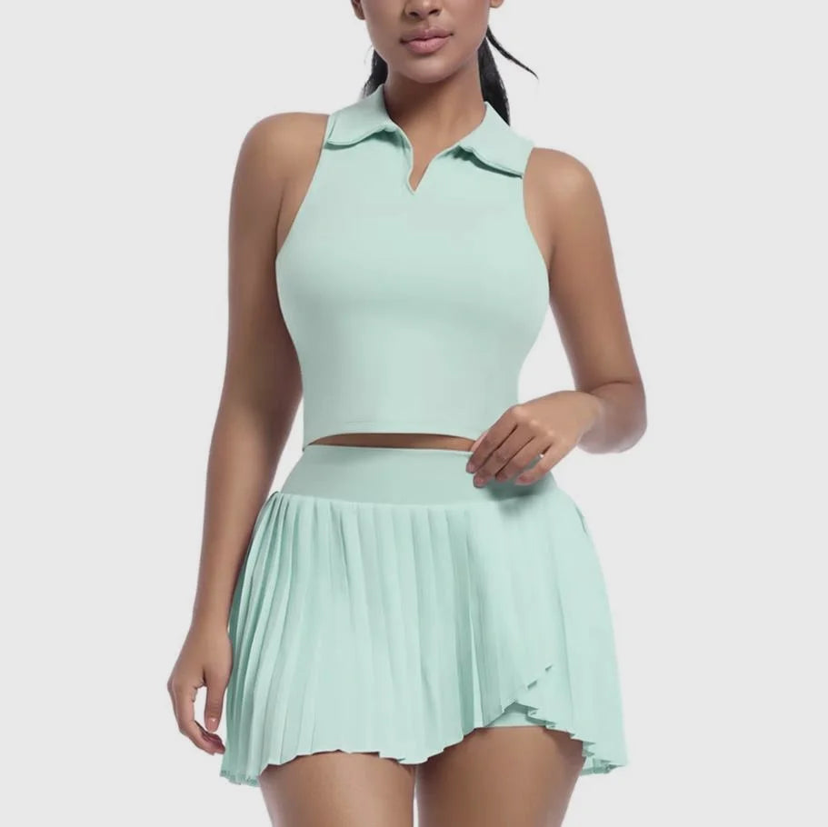 Court Charm Two-piece Tennis Set