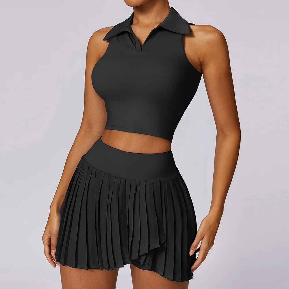 Court Charm Two-piece Tennis Set