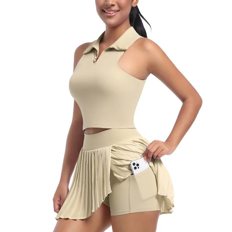 Court Charm Two-piece Tennis Set