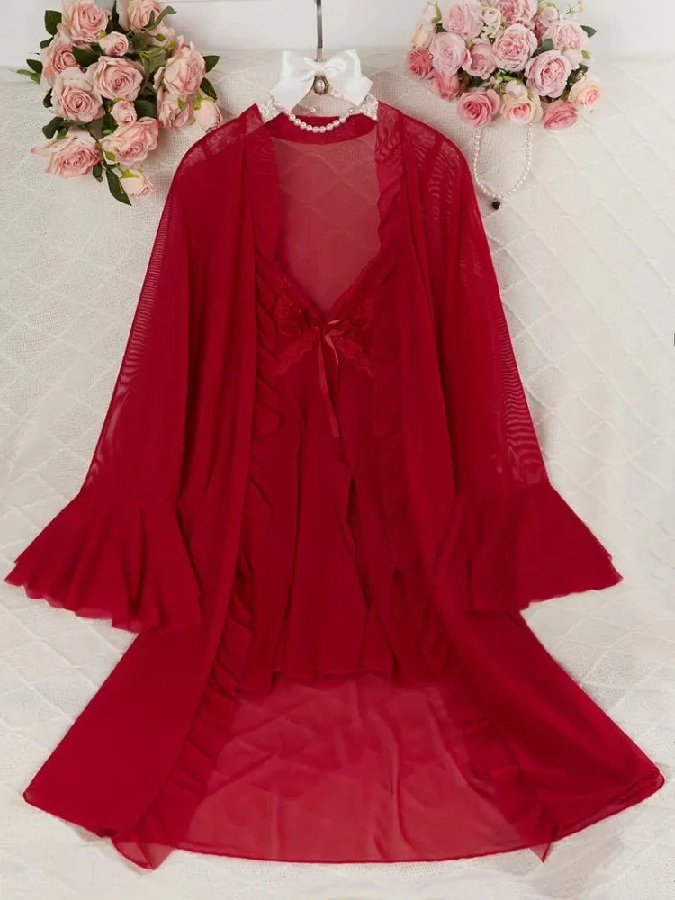 Crimson Vice Nightdress