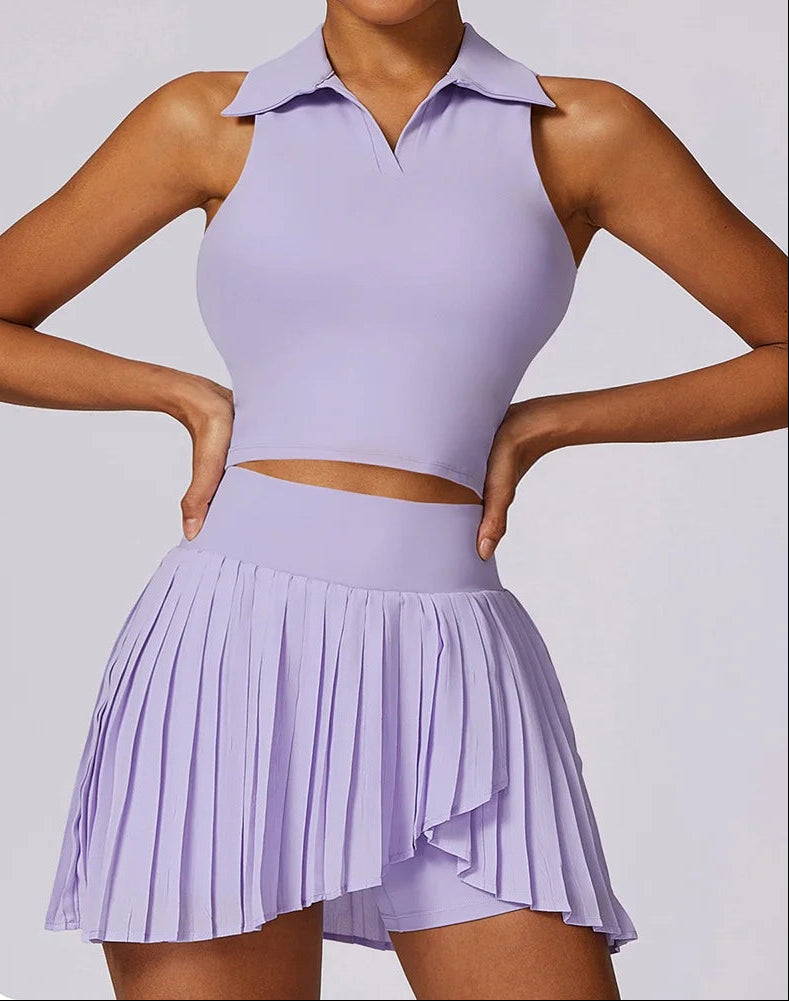 Court Charm Two-piece Tennis Set